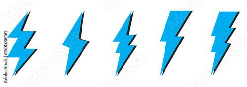 Free Download flash lightning bolt icon, electric sign and symbol, thunder bolt icon vector illustration. - GFXLoad
