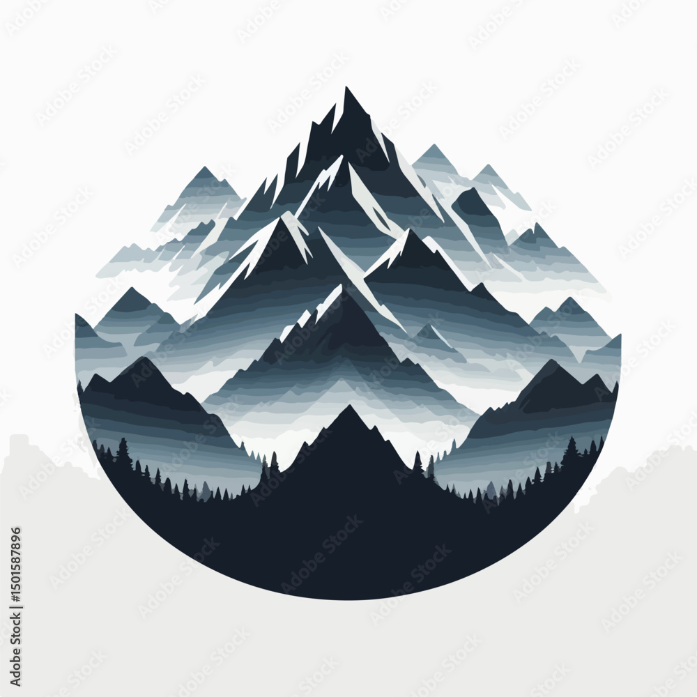 Fototapeta premium landscape with beautiful views