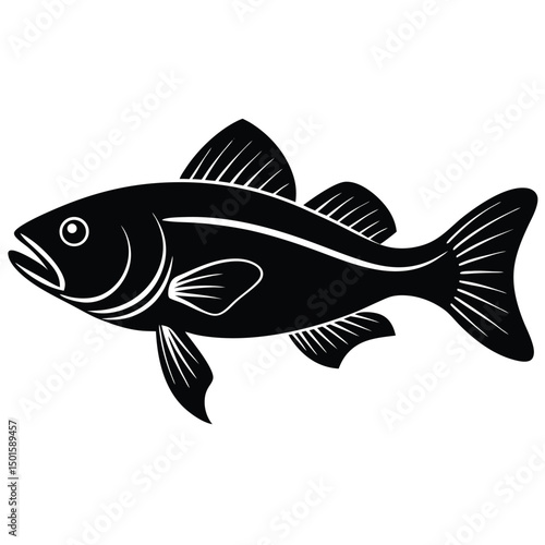 zander vector sihouette