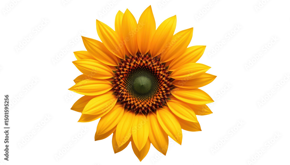 Isolated yellow sunflower on transparent png background nature floral bright studio close-up Isolated yellow sunflower on transparent png background nature floral bright studio close-up