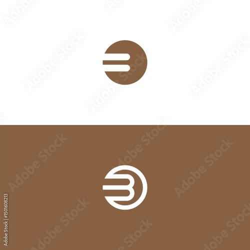 BO or OB letter logo. Unique attractive creative modern initial BO OB B O initial based letter icon logo