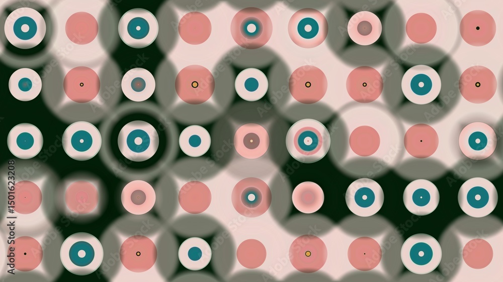 Fototapeta premium circle motif, circle pattern, symmetrical, circle lines, wall wallpaper, HD