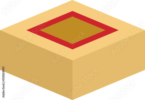 Ghost money, joss paper simple flat vector illustration.
Traditional Chinese Ghost Money for Ghost Festival isolated.
Chinese Qingming Festival paper money and ghost coins for good luck.
