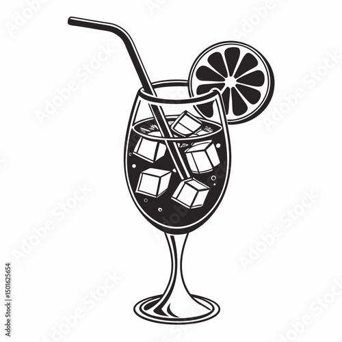 glass of cocktail