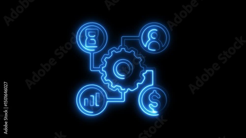 Business process automation workflow gear system