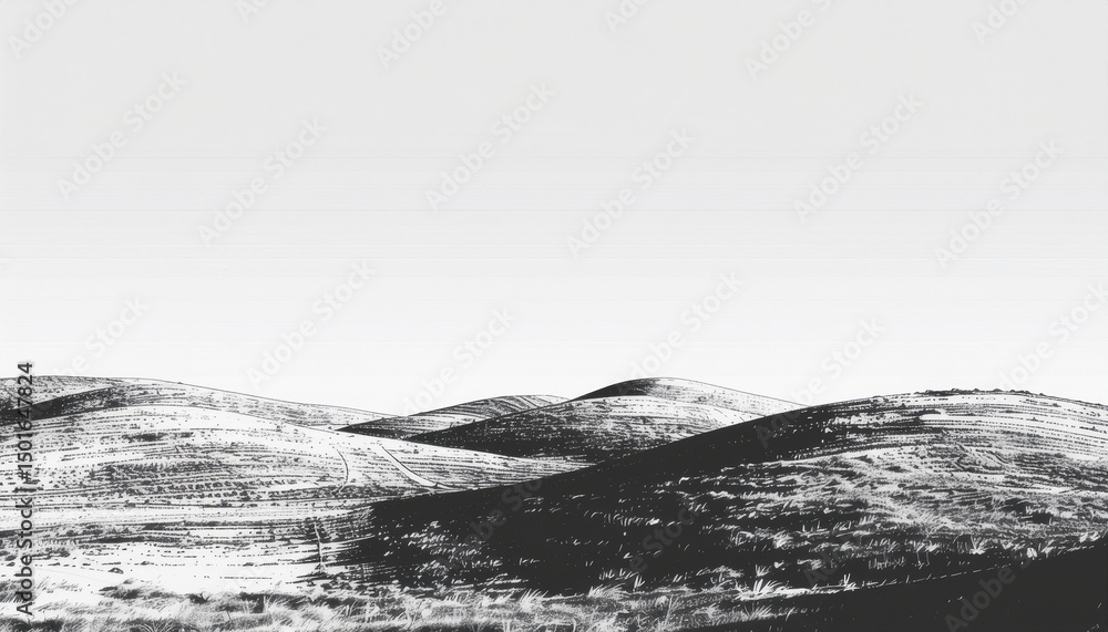 Fototapeta premium 鉛筆スケッチ モノクローム 手描き感 アート背景 ミニマルデザイン デッサン風 白背景 クレヨン質感 鉛筆質感 おしゃれ背景 クリエイティブ 教材イメージ ドローイング素材 ホームページ背景 シンプルデザイン 黒白トーン スケッチライン アナログ感 芸術的テクスチャ 学習素材