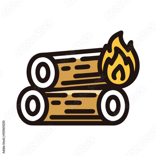 Backyard firepit outdoor features line icon set Vector of kitchen, patio, fireplace, chimenea, pizza oven, firewood, propane tank, thin linear illustration.