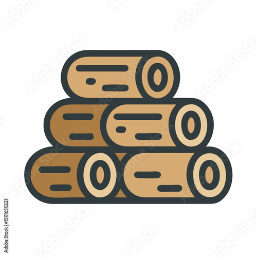 Backyard firepit outdoor features line icon set Vector of kitchen, patio, fireplace, chimenea, pizza oven, firewood, propane tank, thin linear illustration.