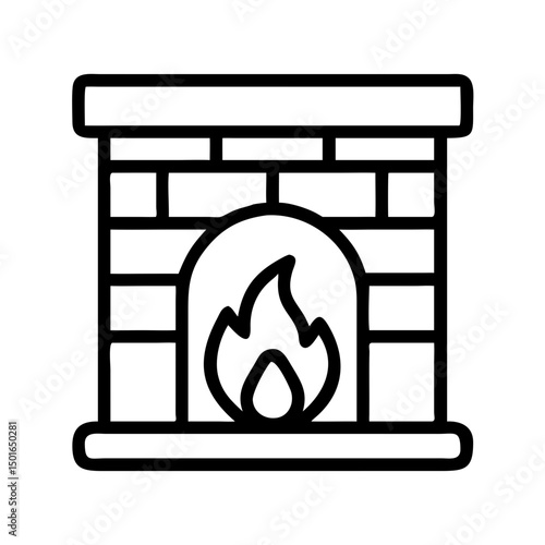 Backyard firepit outdoor features line icon set Vector of kitchen, patio, fireplace, chimenea, pizza oven, firewood, propane tank, thin linear illustration.