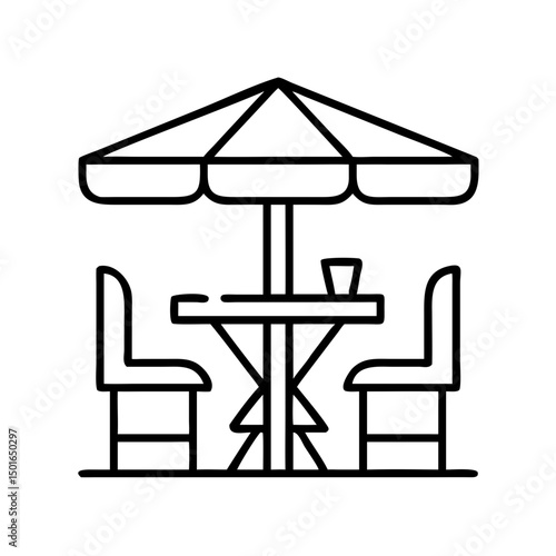 Backyard firepit outdoor features line icon set Vector of kitchen, patio, fireplace, chimenea, pizza oven, firewood, propane tank, thin linear illustration.
