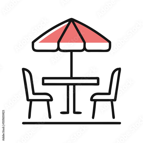 Backyard firepit outdoor features line icon set Vector of kitchen, patio, fireplace, chimenea, pizza oven, firewood, propane tank, thin linear illustration.
