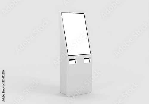 Compact Digital Information Stand