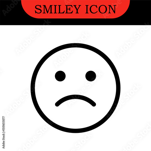 Feedback emoji icons vector. good and bad emoticon signs - Happy and Sad reaction. Smiley rating icon set , happy, neutral, sad, emojis. Vector illustration