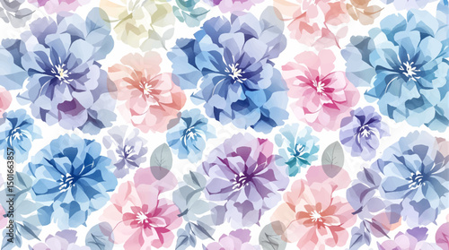 watercolor floral background