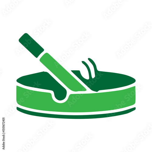 cigarette ashtray icon