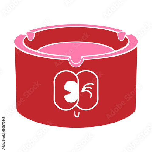 cigarette ashtray icon