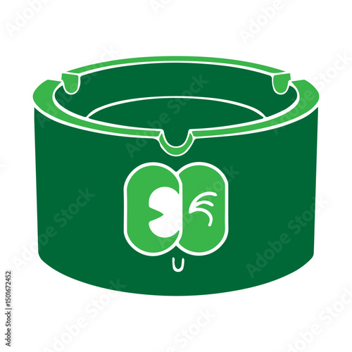 cigarette ashtray icon