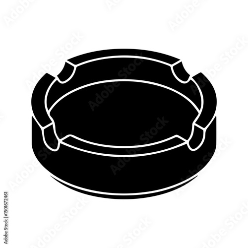 cigarette ashtray icon