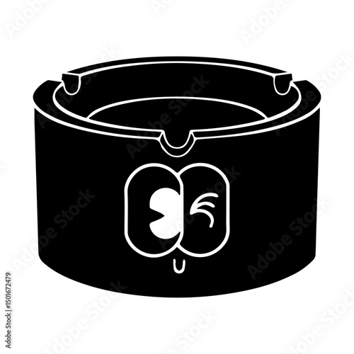 cigarette ashtray icon