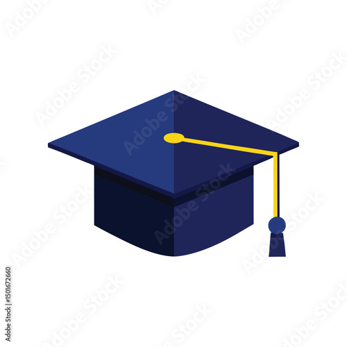 mortar board vector