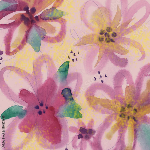 abstract watercolor background
