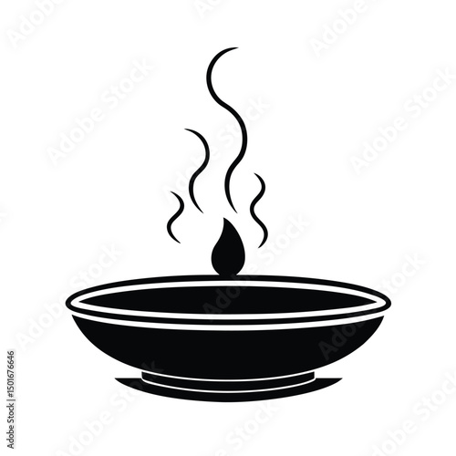 traditional thali levitating steam effects