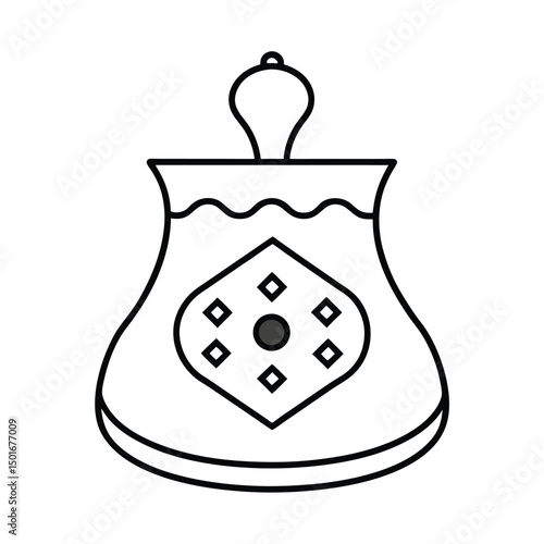 turkish apple tea pouch ottoman tile patterns