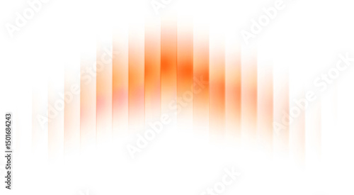 фотографія Transparent Refracted Glass Gradient Effect