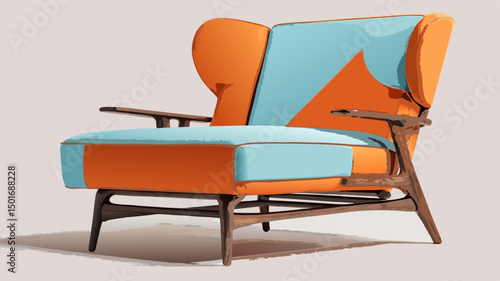 Stylized Living Room Sofas – Cozy Couch & Interior Illustrations