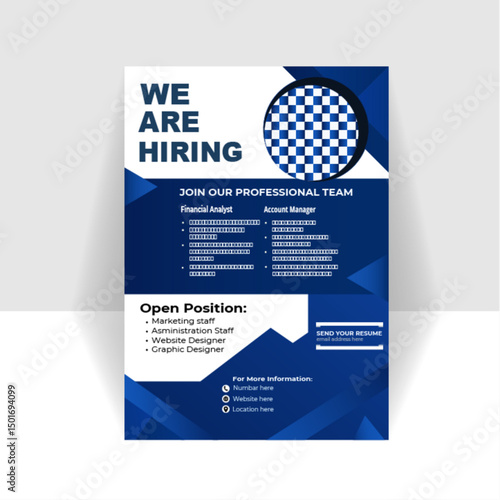 We Are Hiring Flyer Template 