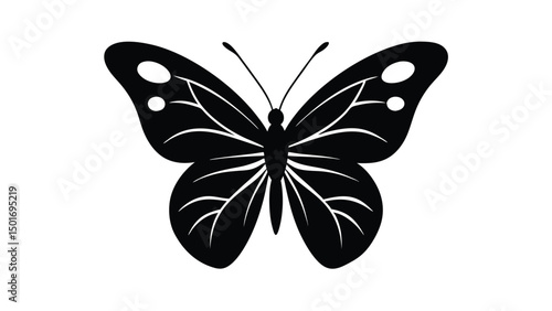 Butterfly Silhouette Clipart