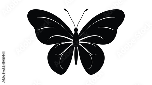 Butterfly Silhouette Clipart