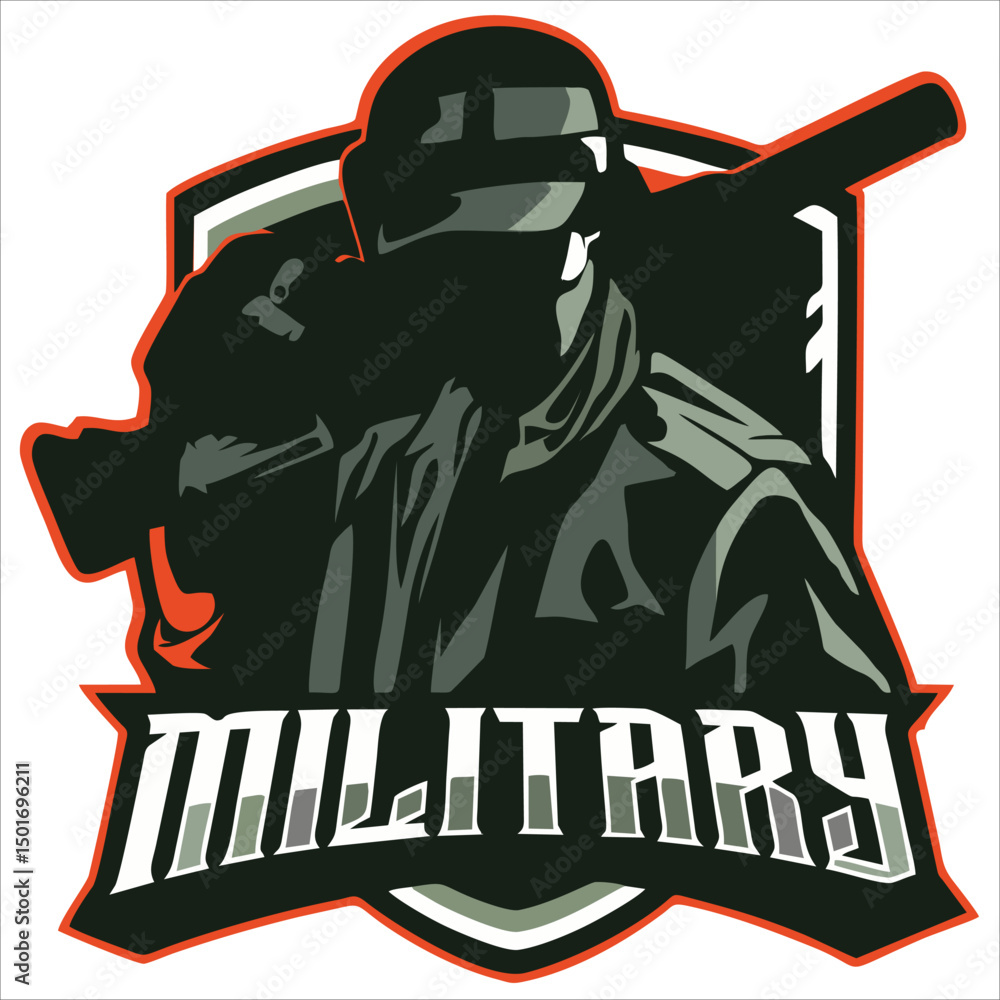 Obraz premium Gaming character mascot logo design for team esport gaming vector