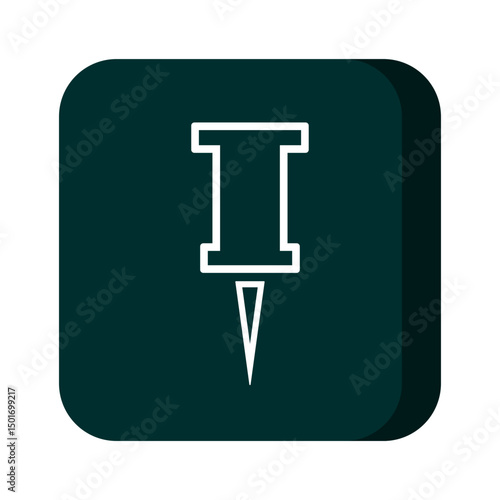 marker pin icon with transparent background