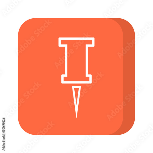 marker pin icon with transparent background