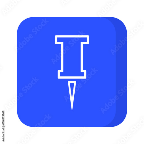 marker pin icon with transparent background