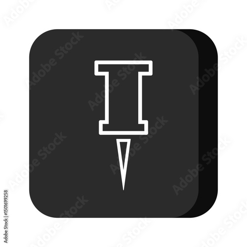 marker pin icon with transparent background