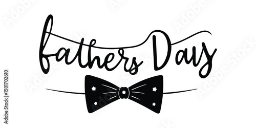 vector illustration of a happy Father's Day