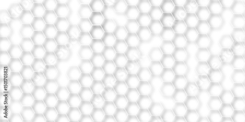 Gold Hexagon Grid Pattern, Seamless White Background, Abstract Geometric Design, High-Resolution Image, honeycomb cells of cardboard stiffening rib background Abstract background of colorful  lag