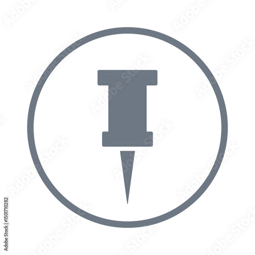 marker pin icon with transparent background