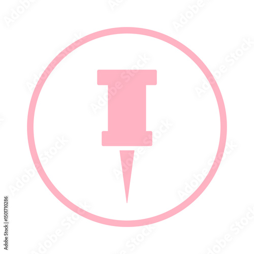 marker pin icon with transparent background
