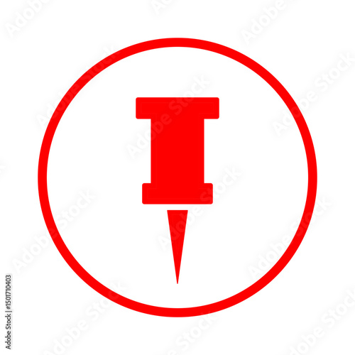 marker pin icon with transparent background