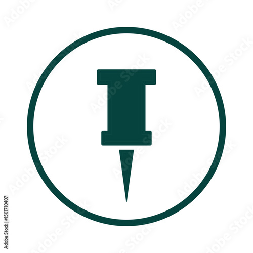marker pin icon with transparent background
