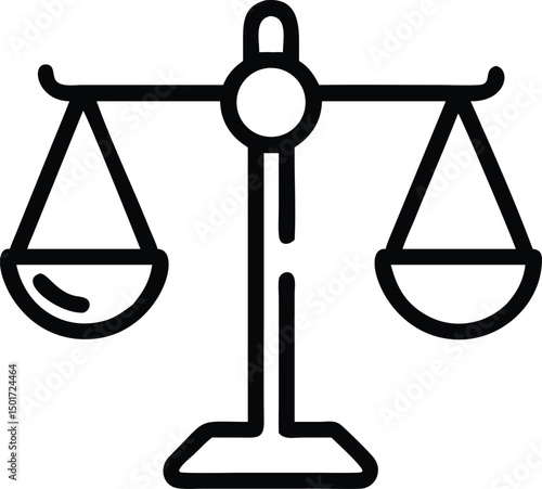 Scales of Justice Balancing Equality and Fairness