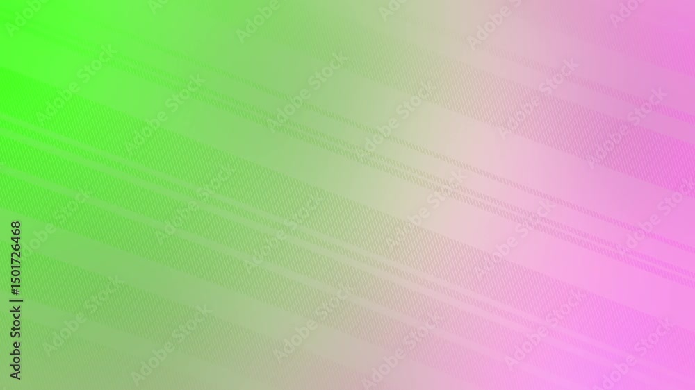 Abstract Green Pink Diagonal Lines Gradient Motion Background Video
