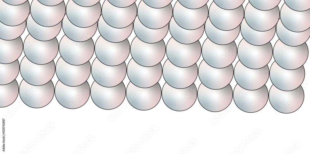 Fototapeta premium Beautiful colorful vibrant pattern. 3d illustration, 3d rendering. Geometric Shapes with Pastel Spheres Abstract Background. Abstract soft pastel balls in a render , minimalistic, modern, vibrant