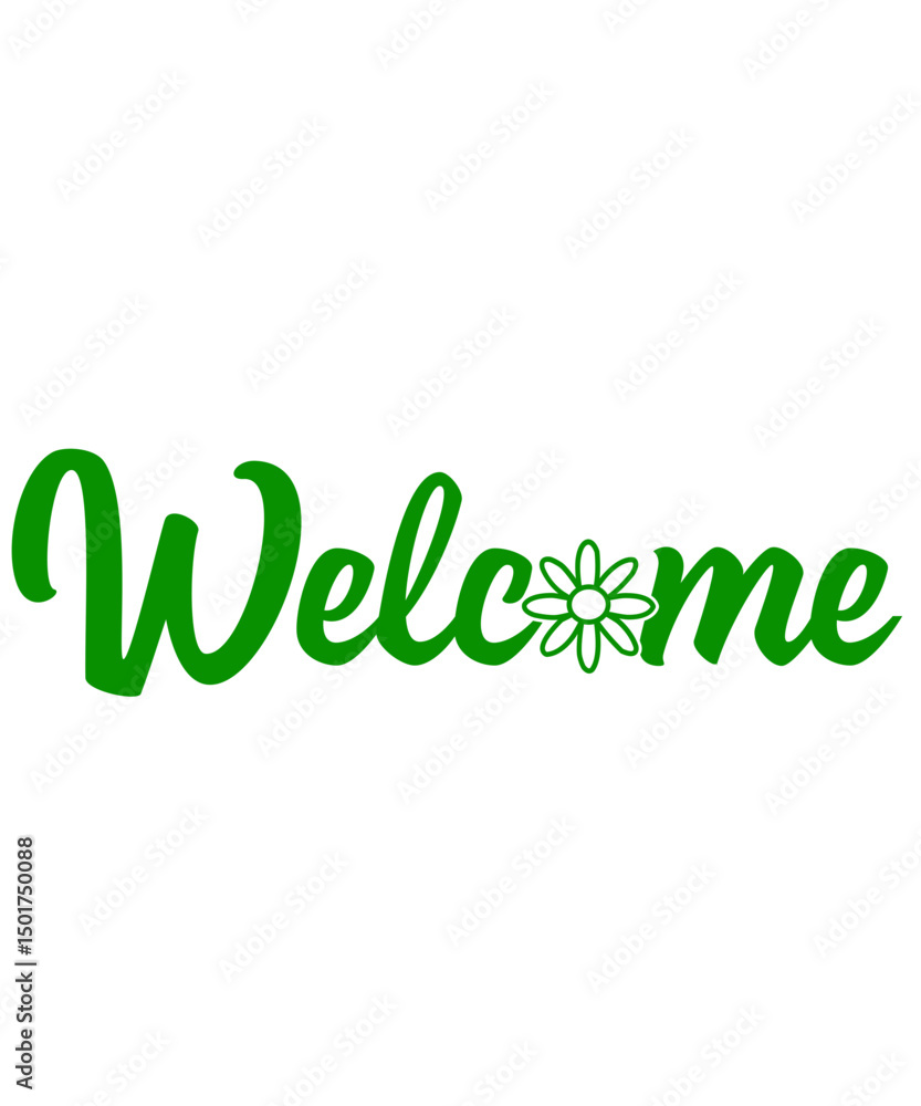 Welcome typography design on plain white transparent isolated background for sign, card, shirt, hoodie, sweatshirt, apparel, tag, mug, icon, poster or badge Welcome typography design on plain white transparent isolated background for sign, card, shirt, hoodie, sweatshirt, apparel, tag, mug, icon, poster or badge