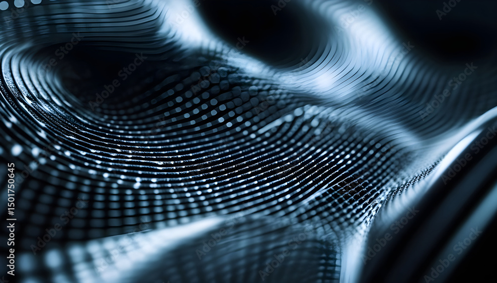custom made wallpaper toronto digitalClose-up of sound waves coming from a loudspeaker