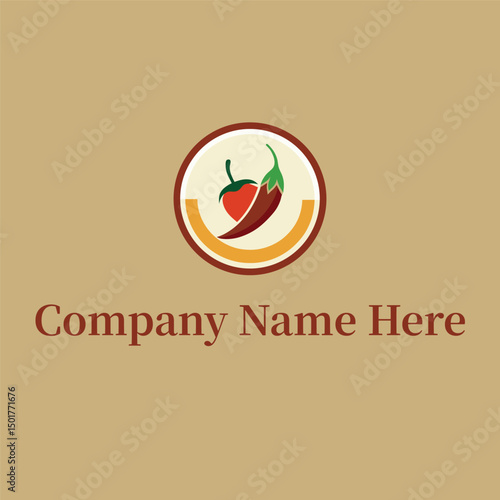 Spicy Chili Pepper Restaurant Logo