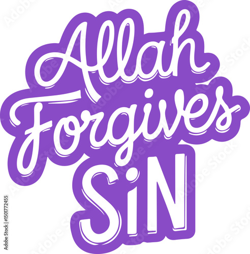 Allah Forgives Sin.